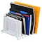 Azar Displays Clear Acrylic File Sorting Desk Organizer with Five Section Dividers 300358 - alternate 2